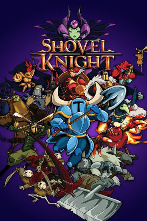 shovel knight clean cover art